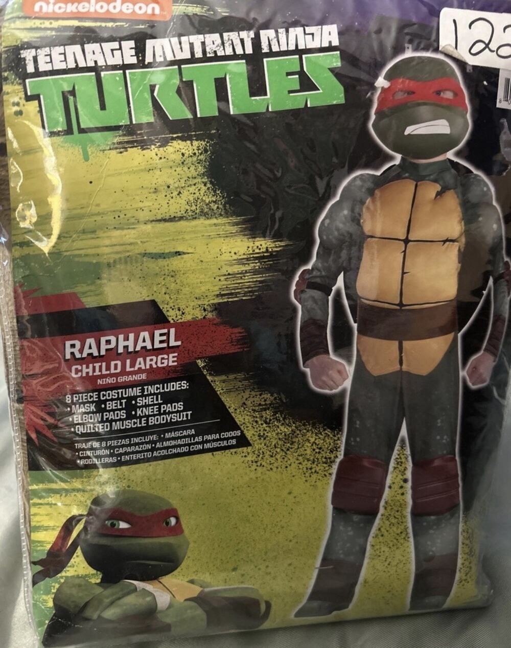 Teenage Mutant Ninja Turtles Raphael Halloween Costume Medium
